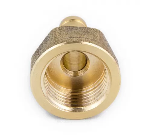 Переходник штуцерный латунь неразъемный для шланга Дн 13х1/2" ВР 9101 Aquasfera 9101-07