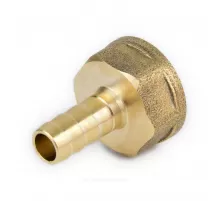 Переходник штуцерный латунь неразъемный для шланга Дн 13х1/2" ВР 9101 Aquasfera 9101-07