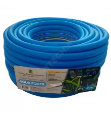 Шланг поливочный ТЭП Дв 19 (3/4") бухта 25м AQUA FORCE Завод ПолимерШланг УФ-00002160