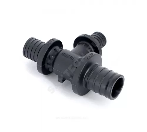 Тройник для PE-X труб аксиальный PPSU Дн 20х20х16 переходной RAUTITAN PX Rehau 11600711001