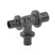 Тройник для PE-X труб аксиальный PPSU Дн 20х20х16 переходной RAUTITAN PX Rehau 11600711001
