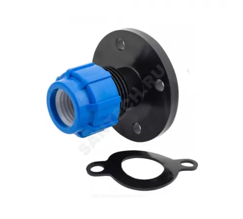 Соединение фланцевое компрессионное Дн 50х2" Ру16 ТПК-АКВА 114450200