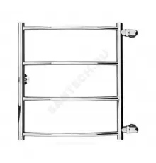 Полотенцесушитель водяной нерж сталь Лесенка Ду 25 (1") НР 320х500мм 4П боковое подключение б/к Старт-1 Элит-Металл ВЭК-09-01