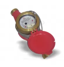 Счётчик г/в крыльчатый многоструйный Ду 25 Ру16 Qn=3,5 м3/ч 120С L=260мм резьба импульсный Б/К IP54 МВСТ Водомер