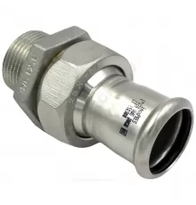 Муфта разъемная сталь нерж AISI 316L Дн 28х1" Ру16 пресс/НР Inoxpres RM 184028002I