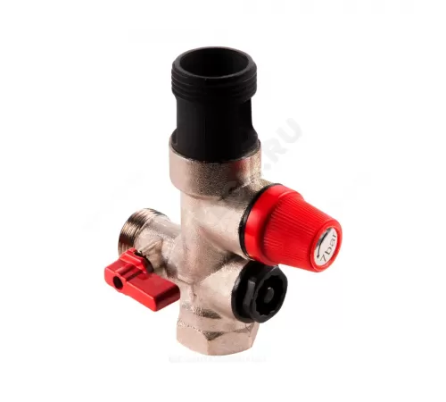 Группа безопасности бойлера латунь 3/4" НР/ВР Рср= 7бар Wester 0-02-0410