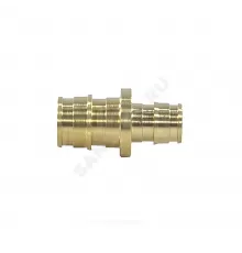 Муфта для PE-X труб радиальная латунь Дн 25х16 переходная РОС