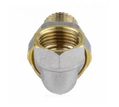 Соединитель латунь никель американка Ду 20 (3/4") угловой ВР/НР 9015 ГОСТ 32585-2013 Aquasfera 9015-02