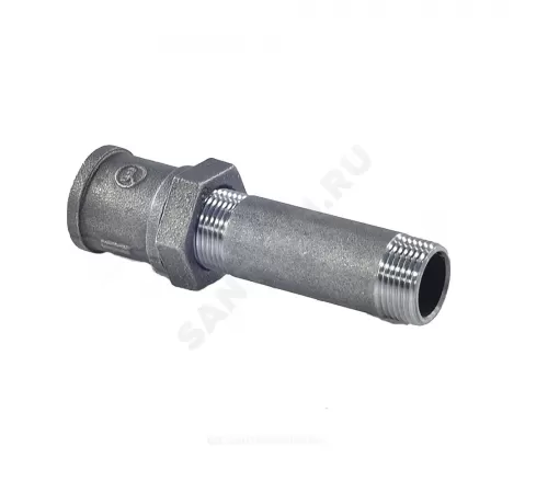 Сгон сталь Ду 20 L=110мм в комплекте Fittex PLUS