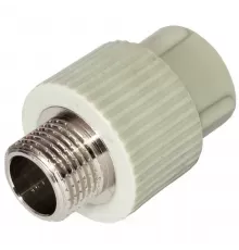 Муфта PP-R комбинированная серая Дн 20х1/2" НР RTP (РосТурПласт) 10942