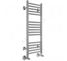 Полотенцесушитель водяной нерж сталь Лесенка (1/2") ВР 300х800мм 16П нижнее подключение Аврора Терминус 4670078529299