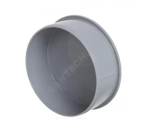 Заглушка PP-H серая Дн 110 б/нап VALFEX 20108110