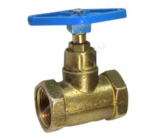 Клапан запорный латунь 15б3р Ду 40 Ру16 ВР прямой ТУ 206-3973235-01-93 Цветлит ZW20014