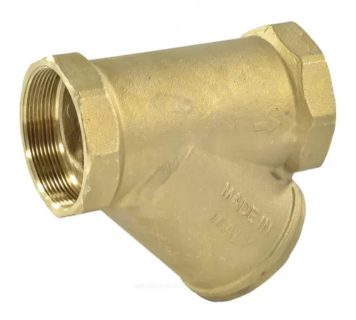 Фильтр сетчатый Y-образный латунь Ду 65 Ру16 Тмакс=110 oC 2 1/2" ВР R74A Giacomini R74AY009