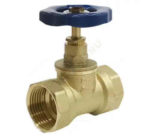 Клапан запорный латунь 15б3р Ду 15 Ру16 ВР прямой SantechSystems
