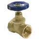 Клапан запорный латунь 15б3р Ду 15 Ру16 ВР прямой SantechSystems