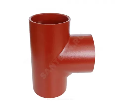 Тройник чугун SML Ду 100х70х88гр б/растр SGACX