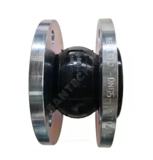 Компенсатор резиновый антивибрационный NBR Ду 250 Ру10 фл L=230мм Benarmo сжатие/растяжение 30 мм/14 мм