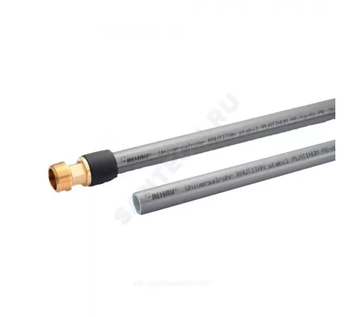 Труба PE-Xa/AI/PE-RT Дн 25х3,7 Ру10 Тмакс=95C бухта 50м RAUTITAN PLATINUM stabil Rehau 11234071050