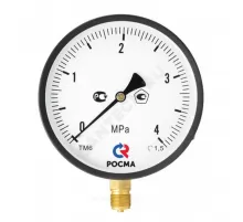Манометр ТМ-610Р.06 радиальный Дк150мм 0-0,6 МПа кл.1,5 М20х1,5 Росма 00000007655