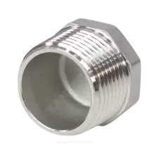 Заглушка сталь нерж Ду 15 (1/2") НР Benarmo