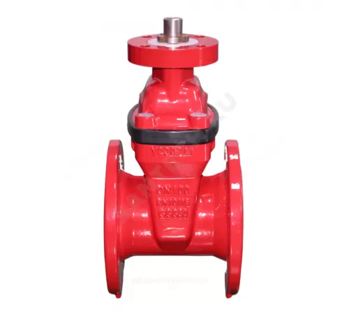 Задвижка чугун 30ч939р 23FGA аналог МЗВ обрезиненный клин Ду 65 Ру10/16 фл под электропривод для систем пожаротушения Benarmo