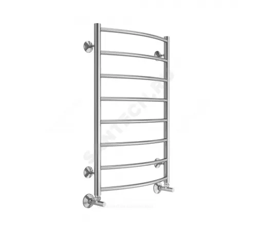 Полотенцесушитель водяной нерж сталь Лесенка (1/2") ВР 500х800мм 8П нижнее подключение Классик Терминус 4670078530271