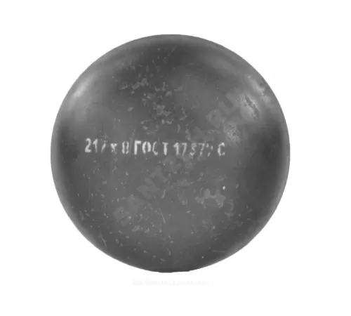 Заглушка сталь эллиптическая Дн 133х4,0 (Ду 125) п/привар исп 2 ГОСТ 17379-2001