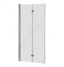 Стенка душевая Capital 1150х1400мм прозрачное стекло профиль хром Roca M4111512M