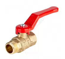 Кран шаровой латунь Стандарт Ду 20 Ру40 ВР/НР полнопроходной рычаг Dist 322Р