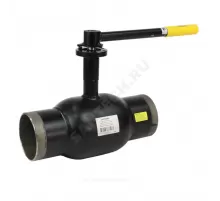 Кран шаровой сталь 09Г2С Ballomax КШТ 61.102 Ду 150 Ру25 п/привар L=390мм под электропривод с рукояткой ISO F10 BROEN КШТ 61.102.150.А.25