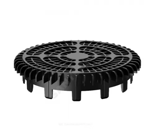 Воронка кровельная VB 310.0 F с вертикальным выпуском PP Дн 50/75/110 с листвоуловителем, без прижимного фланца Fachmann 01.185