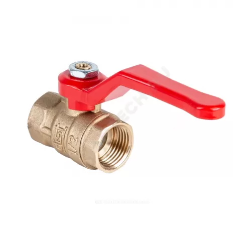 Кран шаровой латунь Стандарт Ду 15 Ру40 ВР полнопроходной рычаг Dist 311Р