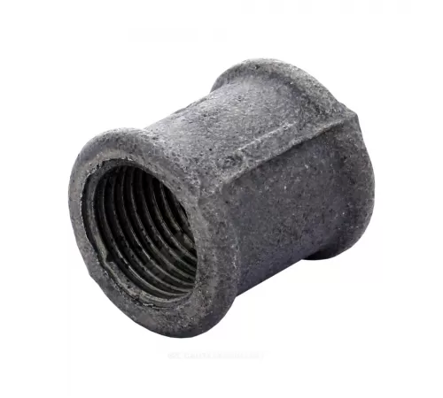 Муфта прямая чугун Ду 32 (1 1/4") ВР Fittex