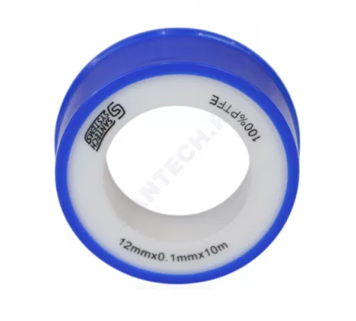 Лента ФУМ PTFE 12ммх0,1ммх10м катушка среда: вода SantechSystems