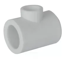 Тройник PP-R переходной белый Дн 90х75х90 внутренняя пайка VALFEX 10907590