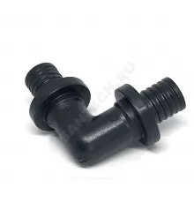 Угольник для PE-X труб аксиальный PPSU Дн 20 РОС