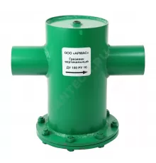 Грязевик вертикальный сталь Ду 100 Ру16 п/привар АРМАС