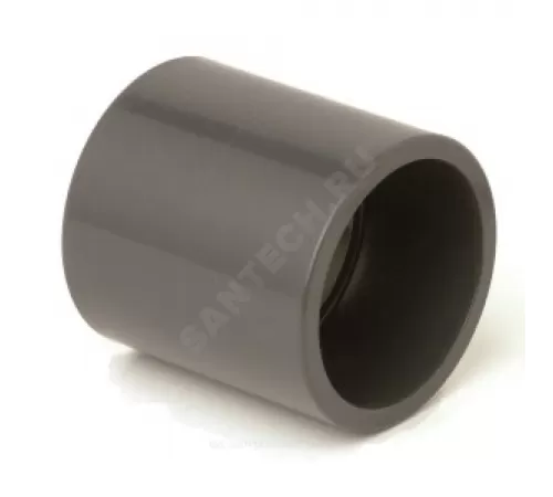 Муфта НПВХ Дн 32 Ру10 под клеевое соединение Агригазполимер 206-035