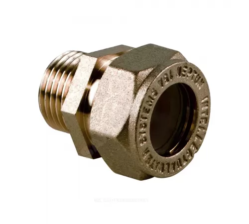 Муфта латунь 15Aх3/4" обжим/НР STAHLMANN SSML1503/4BEF