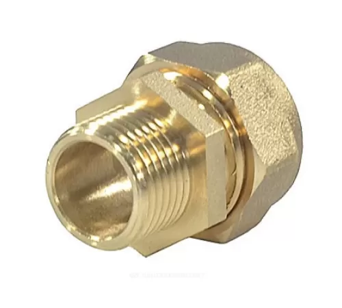 Муфта латунь 15Aх3/4" обжим/НР STAHLMANN SSML1503/4BEF