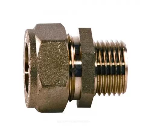 Муфта латунь 15Aх3/4" обжим/НР STAHLMANN SSML1503/4BEF