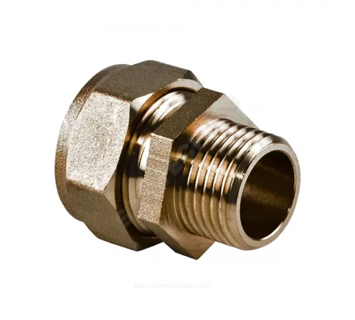 Муфта латунь 15Aх3/4" обжим/НР STAHLMANN SSML1503/4BEF