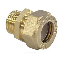 Муфта латунь 15Aх3/4" обжим/НР STAHLMANN SSML1503/4BEF