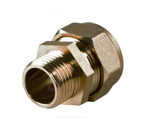 Муфта латунь 15Aх3/4" обжим/НР STAHLMANN SSML1503/4BEF