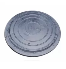 Люк чугун дождевой канализации (Д) Л (легкий) А15 круглый m=55кг h=60мм Л(А15)-1-60 ГОСТ 3634-2019