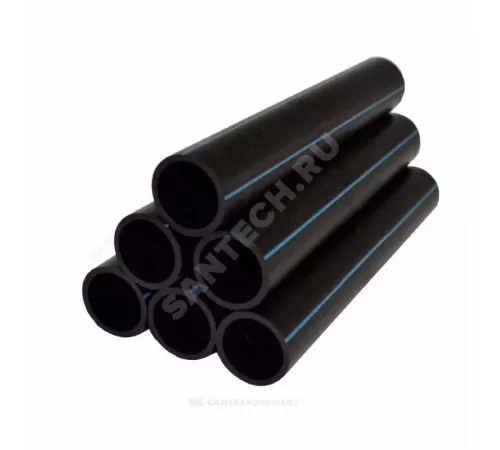 Труба ПЭ100 для х/в Дн 140х12,7 Ру16 SDR11 40C L=12м ГОСТ 18599-2001