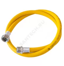 Подводка гибкая для газа ПВХ армированная 3/4" г-ш L=0.6м (евро слот) Tuboflex