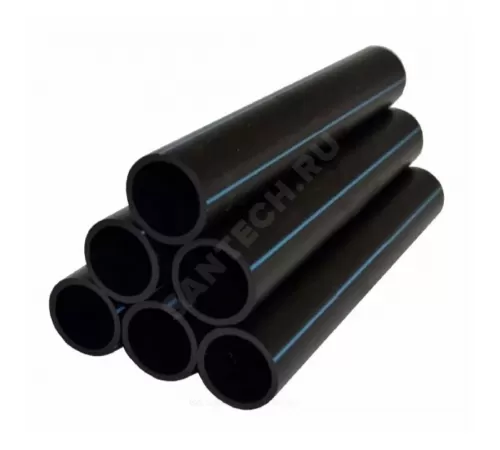 Труба ПЭ100 для х/в Дн 110х6,6 Ру10 SDR17 40C L=12м ГОСТ 18599-2001