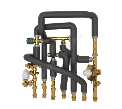 Трубка вспененный полиолефиновый пластомер Energomax 89/25 L=2м Тмакс=105°C черный Energoflex EMXT089252